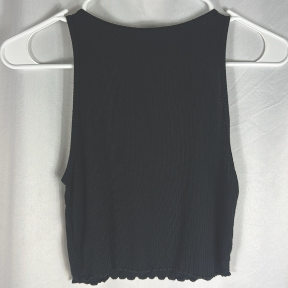 American Eagle Outfitters Soft & Sexy Black Tank Top - Picture 3 of 4